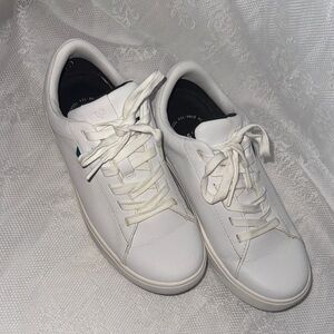 White Leather Sneakers
